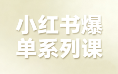 尼采老师·小红书爆单系列课-创新研习社