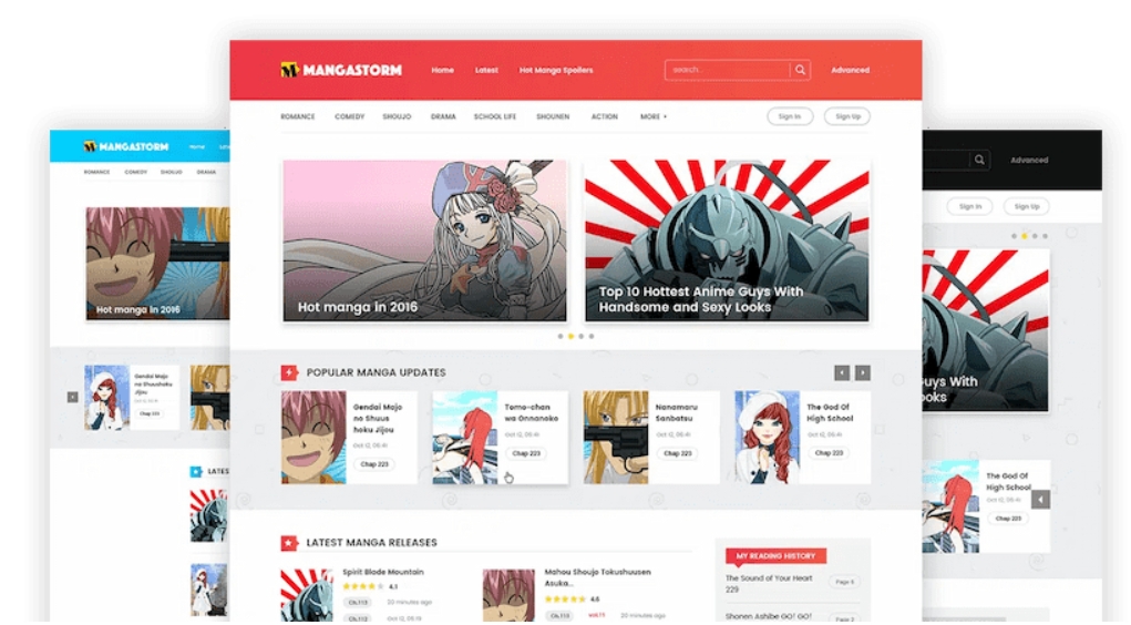 Madara 2.2.2.1主题源码 响应式WordPress漫画小说主题模板-创新研习社