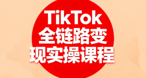 小杨老师·TikTok全链路变现实操课程-创新研习社