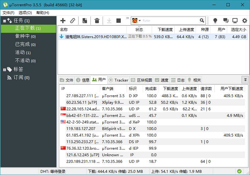 BT下载 uTorrent Pro v3.6.0.47222-创新研习社