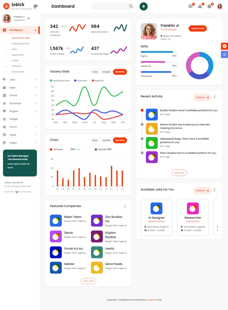 Bootstrap大气OA系统后台管理模板-创新研习社