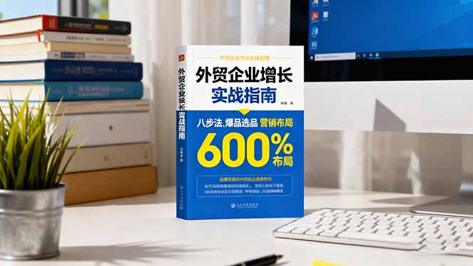 外贸企业增长实战指南,八步法、爆品选品、营销布局,业绩增长300%-创新研习社